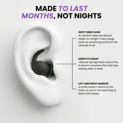 The Hush earplugs